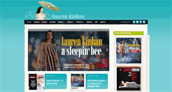 Desktop Screenshot of laurenkinhan.com